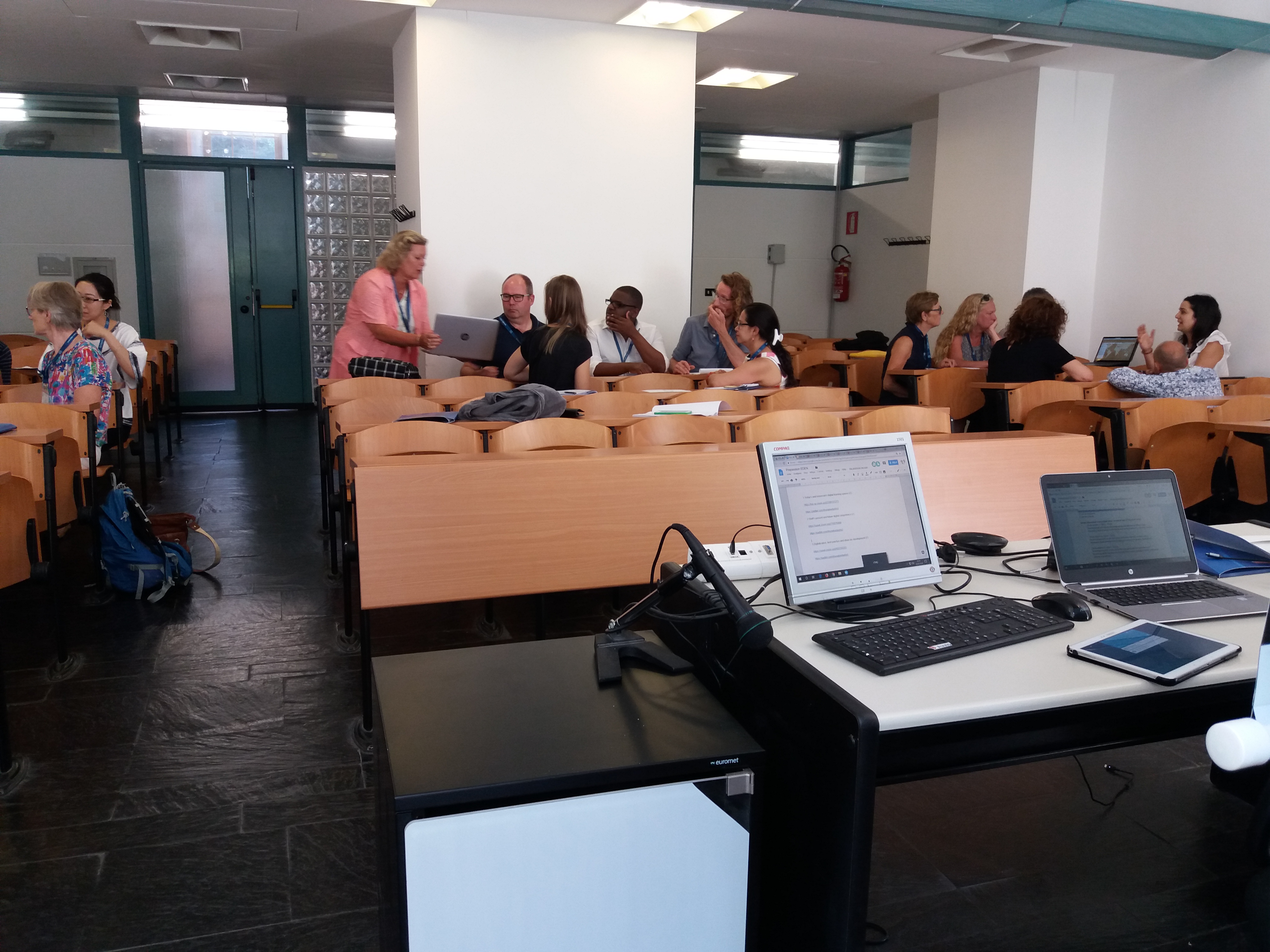 ITHU höll workshop på EDEN-konferensen i Genua
